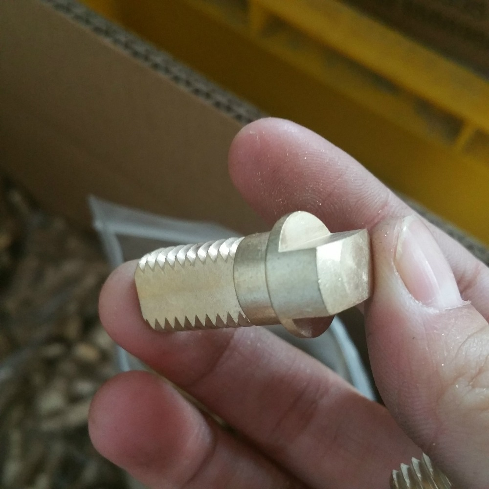 brass part for solar water heater system