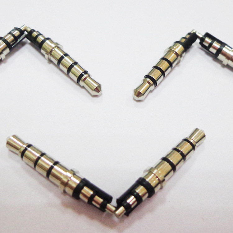 Adapter type and male gender electronical contact pogo pin