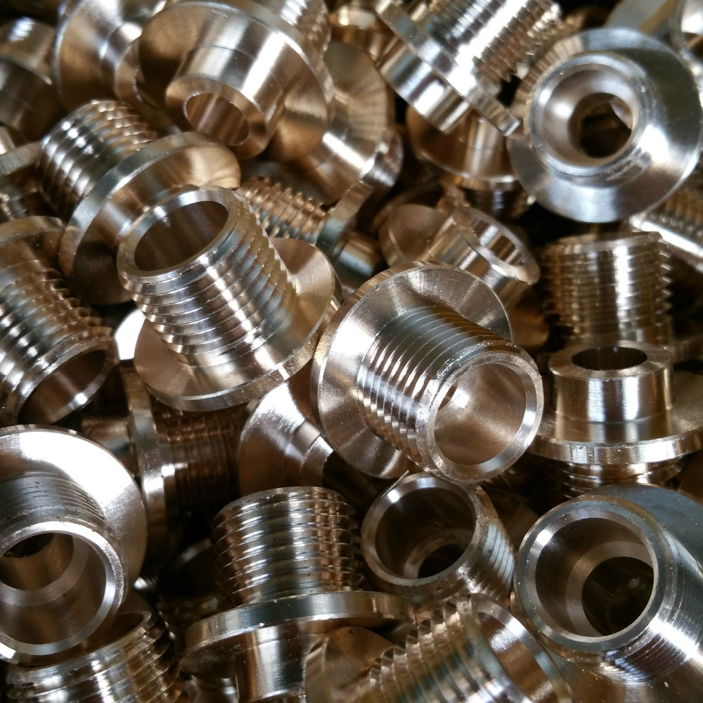 cnc lathe milling turning brass part