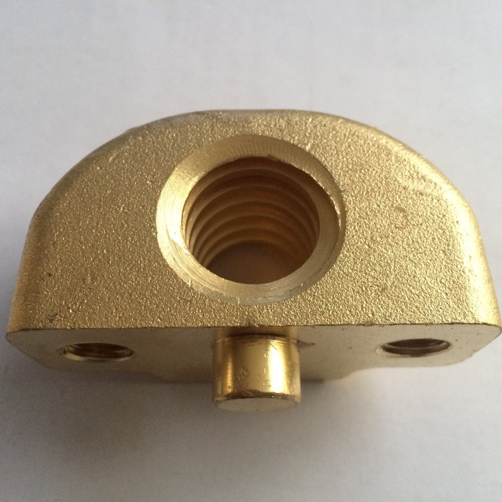 cnc machining and forging brass part