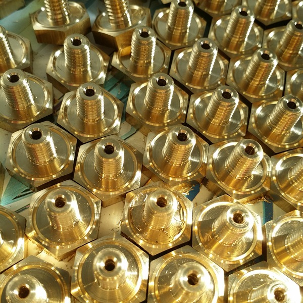 cnc machining brass fastener parts